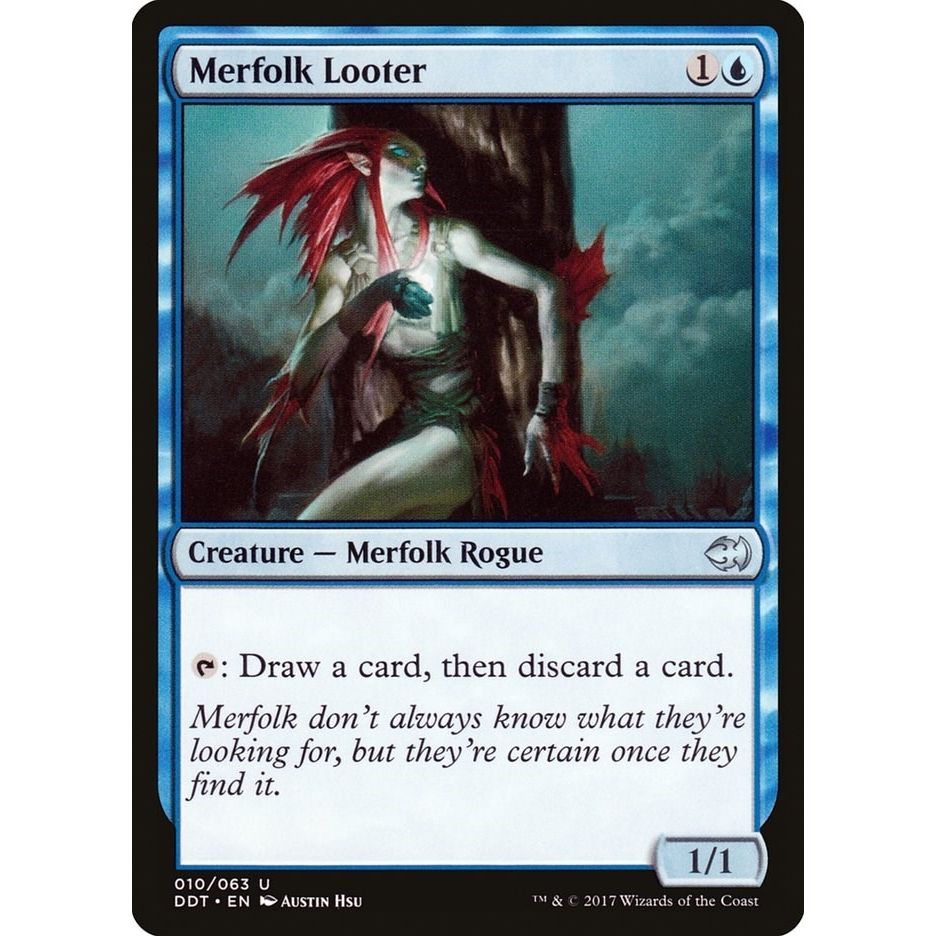 Image for Merfolk Looter (10) (DDT) - Magic: The Gathering