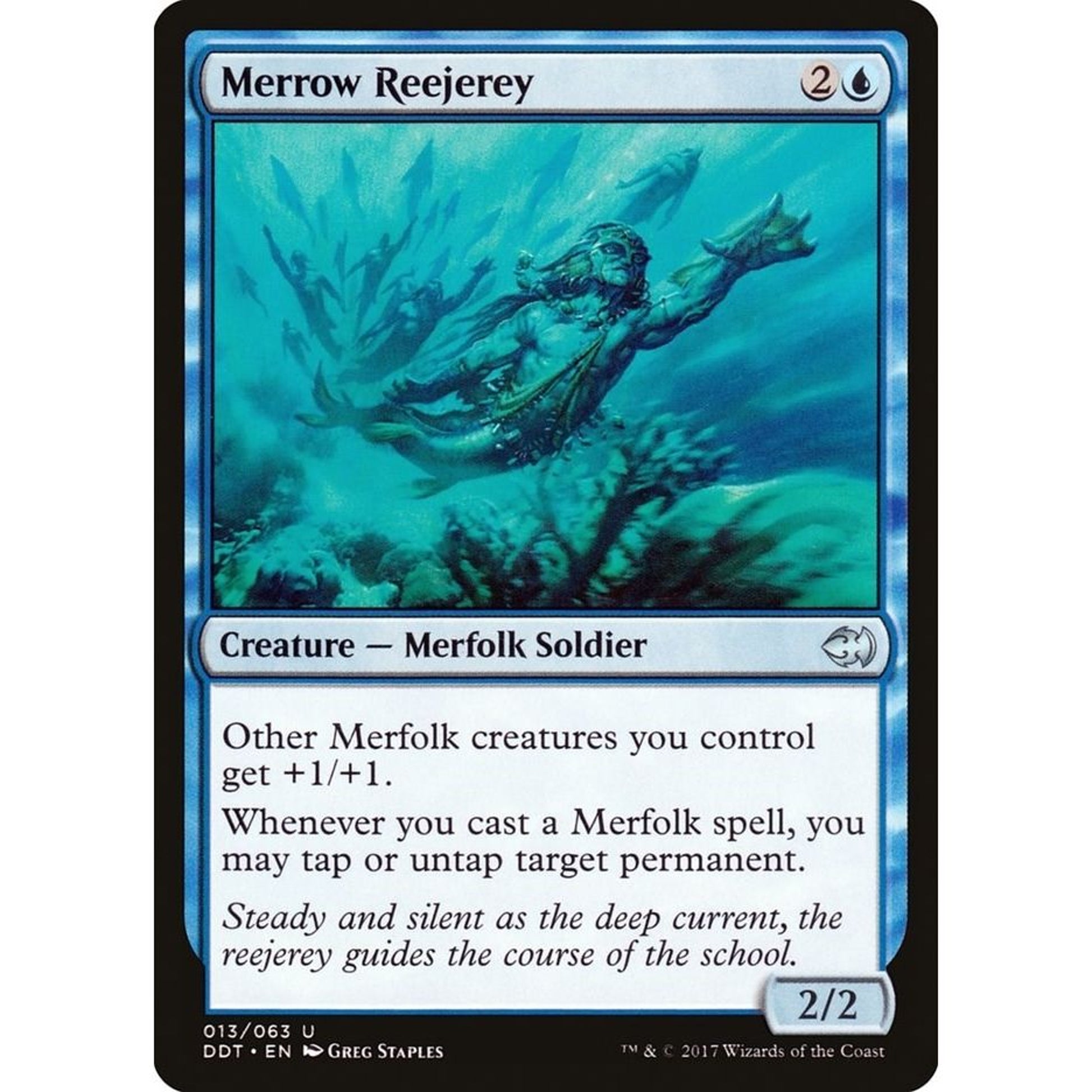 Image for Merrow Reejerey (13) (DDT) - Magic: The Gathering