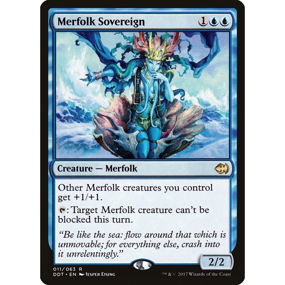 Image for Merfolk Sovereign (11) (DDT) - Magic: The Gathering