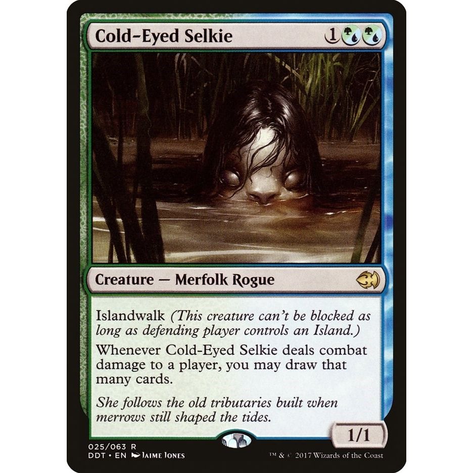 Image for Cold-Eyed Selkie (25) (DDT) - Magic: The Gathering