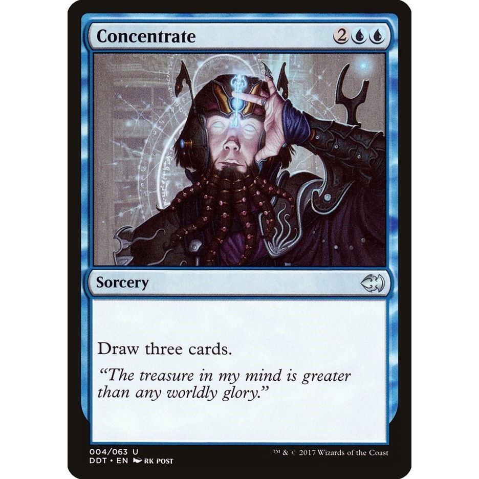 Image for Concentrate (4) (DDT) - Magic: The Gathering