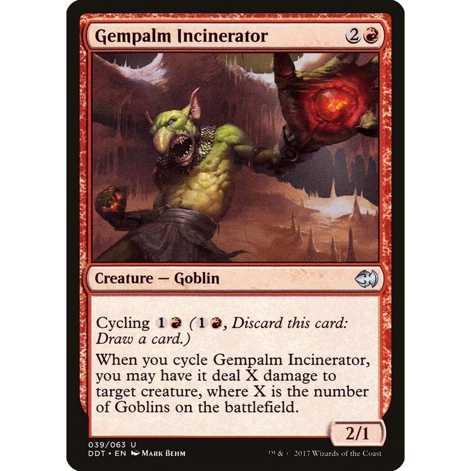 Image for Gempalm Incinerator (39) (DDT) - Magic: The Gathering