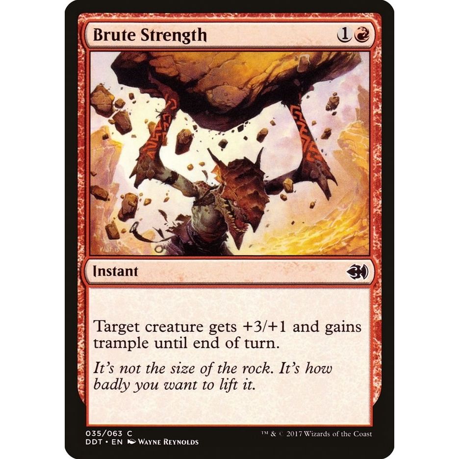 Image for Brute Strength (35) (DDT) - Magic: The Gathering