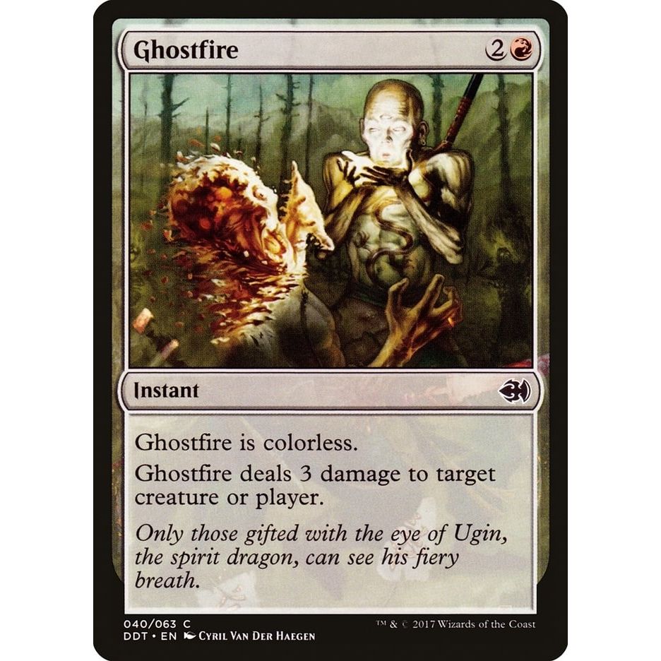 Image for Ghostfire (40) (DDT) - Magic: The Gathering