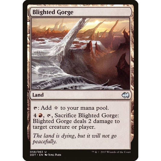 Image for Blighted Gorge (58) (DDT) - Magic: The Gathering