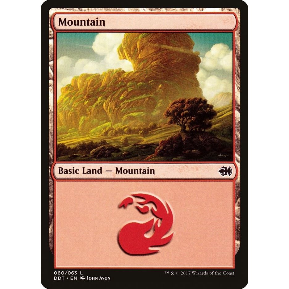 Image for Mountain (060) (60) (DDT) - Magic: The Gathering