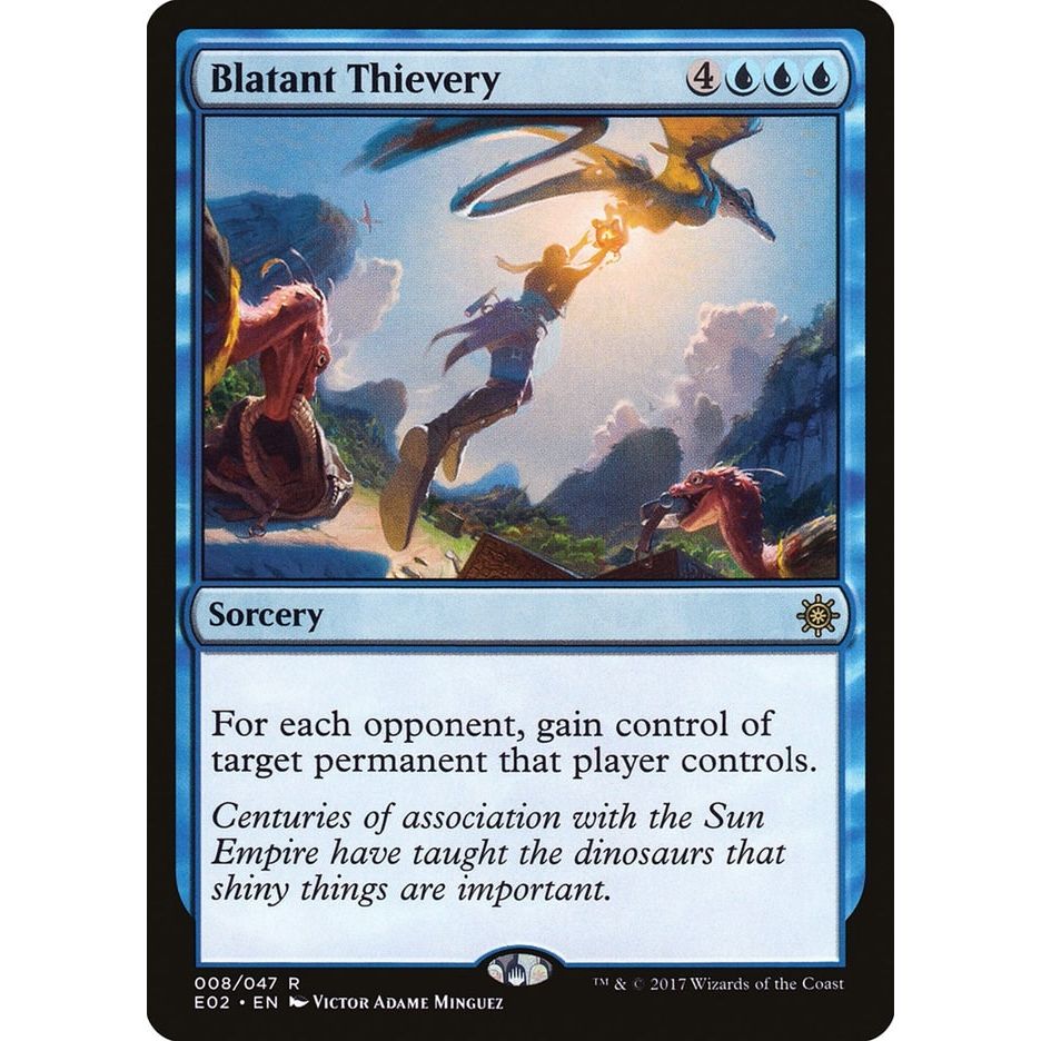 Image for Blatant Thievery (8) (E02) - Magic: The Gathering