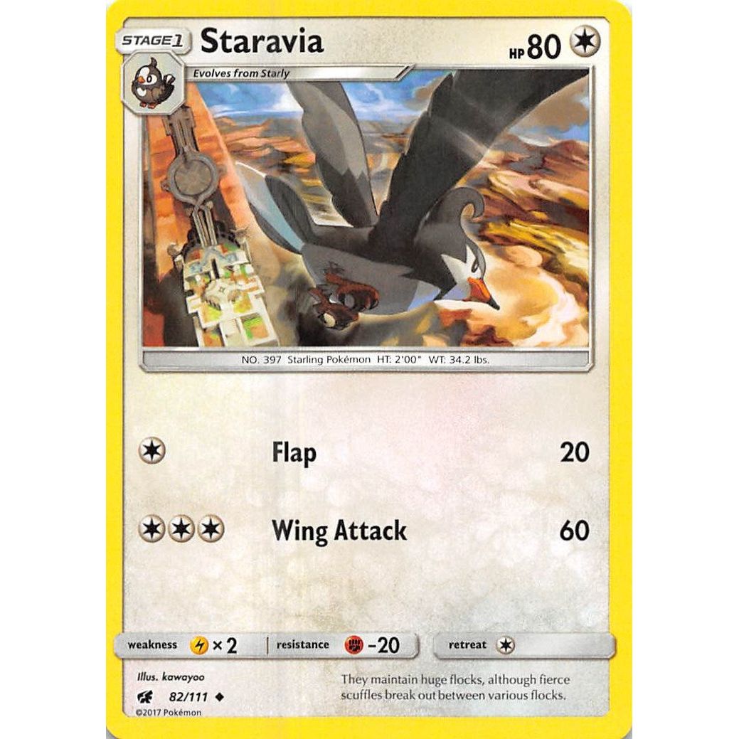 Image for Staravia (82/111) (SM04) - Pokemon