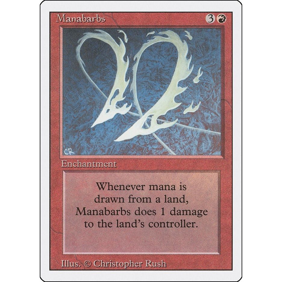 Image for Manabarbs (3ED) - Magic: The Gathering
