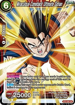 Image for Miraculous Comeback Ultimate Gohan (BT2-006) (DBS-B02) - Dragon Ball Super: Masters