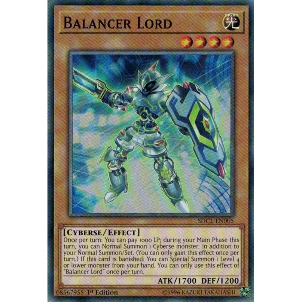 Image for Balancer Lord (SDCL-EN005) (SDCL) - YuGiOh