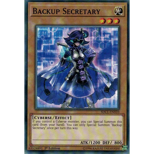 Image for Backup Secretary (SDCL-EN010) (SDCL) - YuGiOh