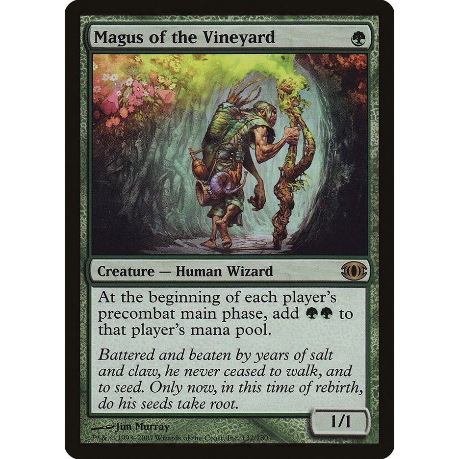 Image for Magus of the Vineyard (132) (FUT) - Magic: The Gathering