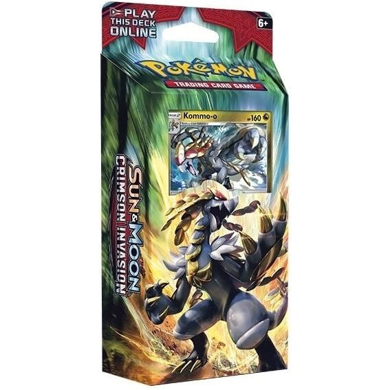 Image for Crimson Invasion Theme Deck - "Clanging Thunder" [Kommo-o] - Pokemon