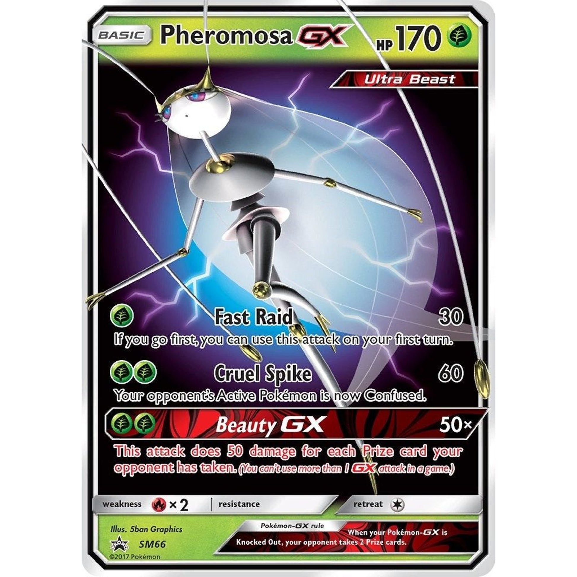 Image for Pheromosa GX - SM66 (SM66) (SMP) - Pokemon