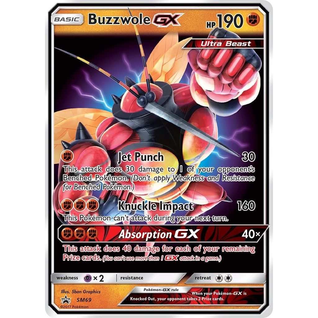 Image for Buzzwole GX - SM69 (SM69) (SMP) - Pokemon