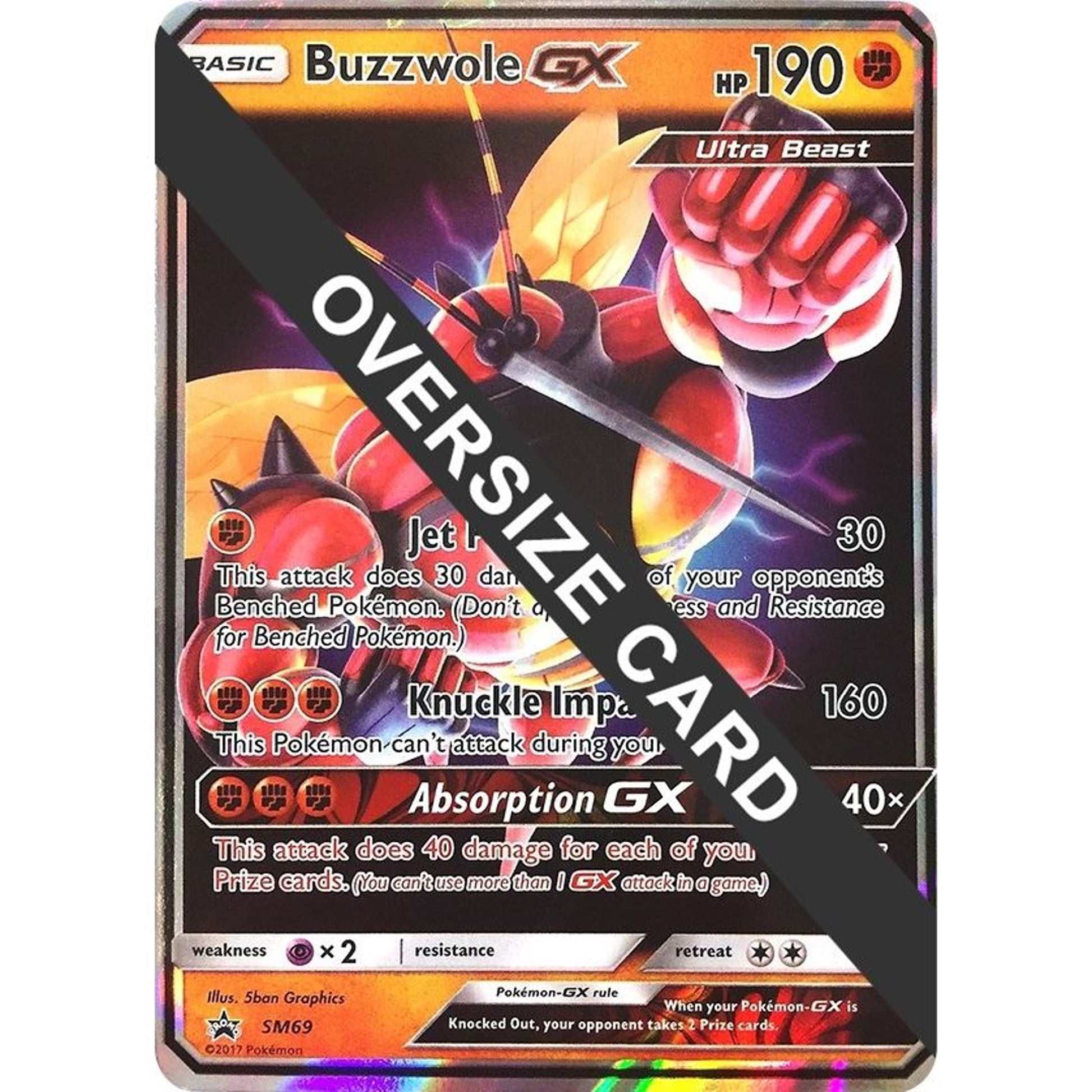 Image for Buzzwole GX - SM69 (SM Black Star Promos) (SM69) (PR) - Pokemon