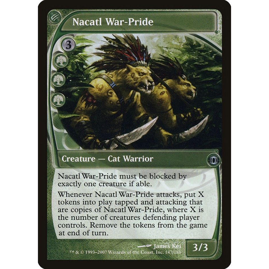 Image for Nacatl War-Pride (147) (FUT) - Magic: The Gathering