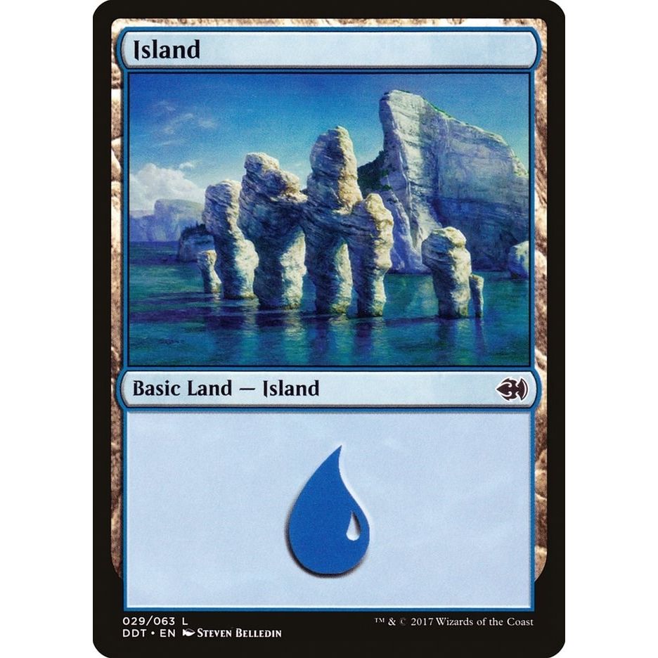 Image for Island (029) (29) (DDT) - Magic: The Gathering