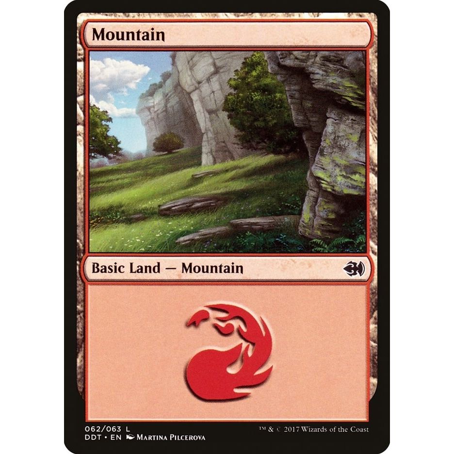 Image for Mountain (062) (62) (DDT) - Magic: The Gathering