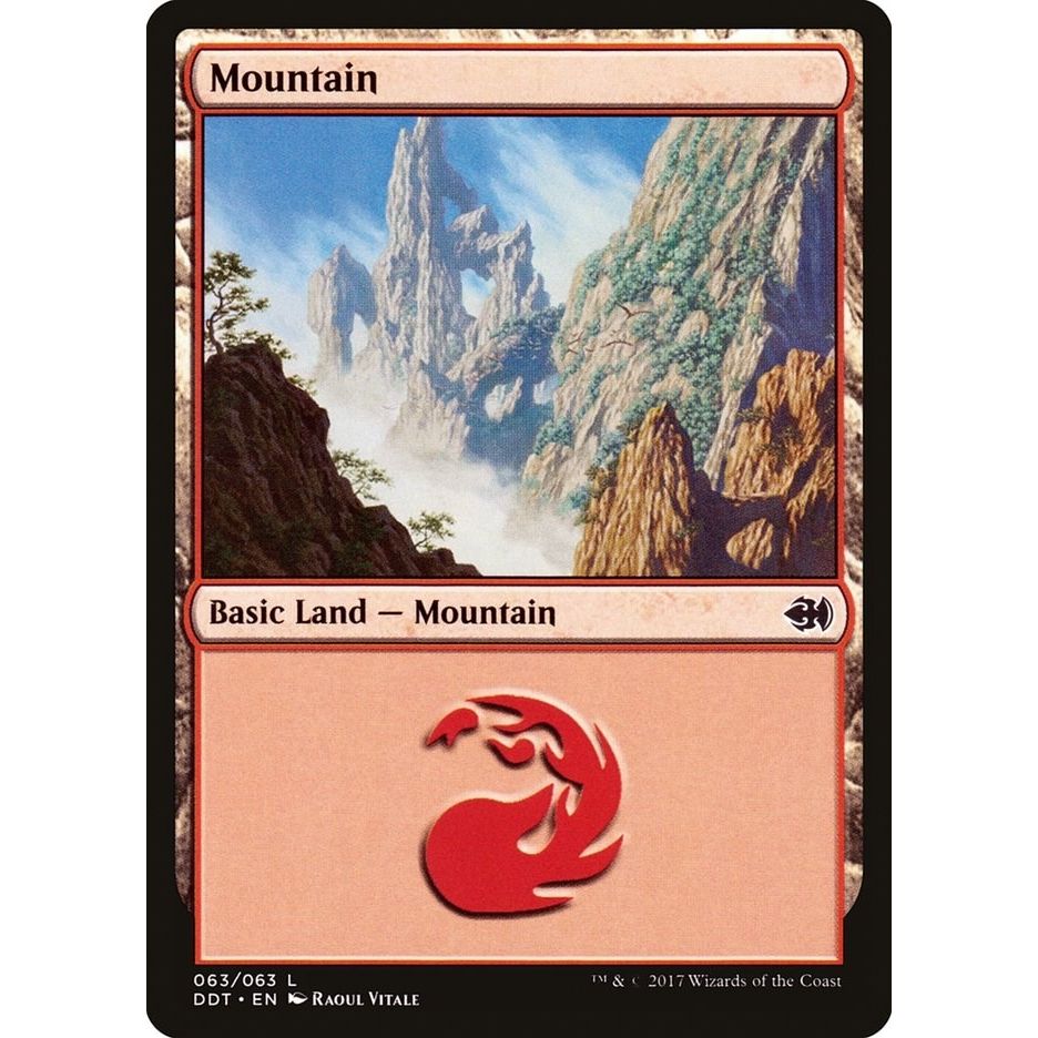 Image for Mountain (063) (63) (DDT) - Magic: The Gathering