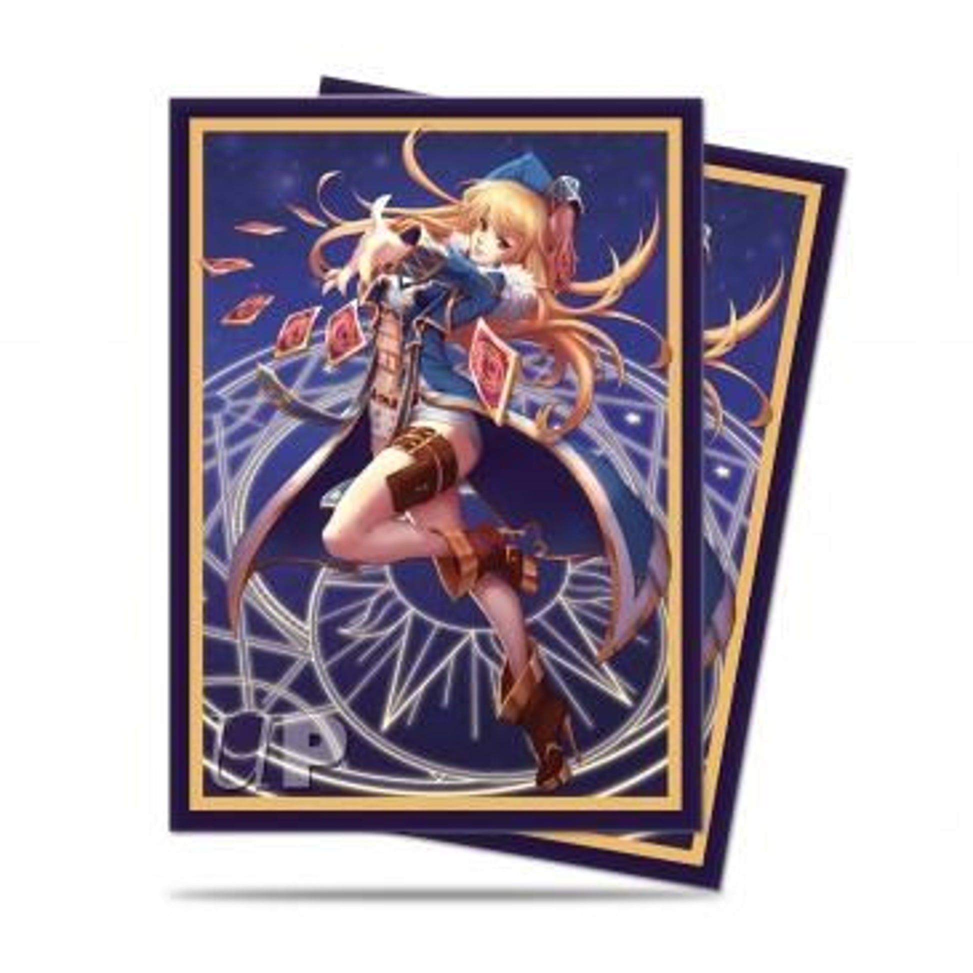 Image for Charlotte Standard Size Deck Protector Sleeves (50-Pack) - Card Sleeves