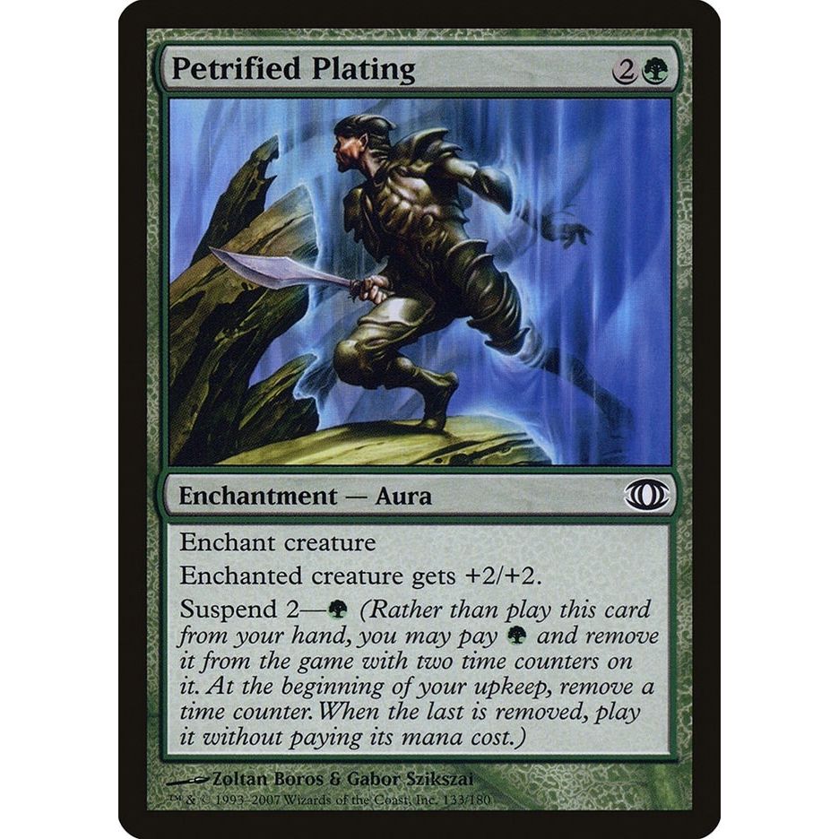 Image for Petrified Plating (133) (FUT) - Magic: The Gathering