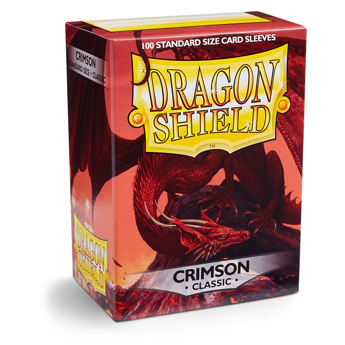 Image for Dragon Shield Classic - Crimson (100-Pack) - Card Sleeves