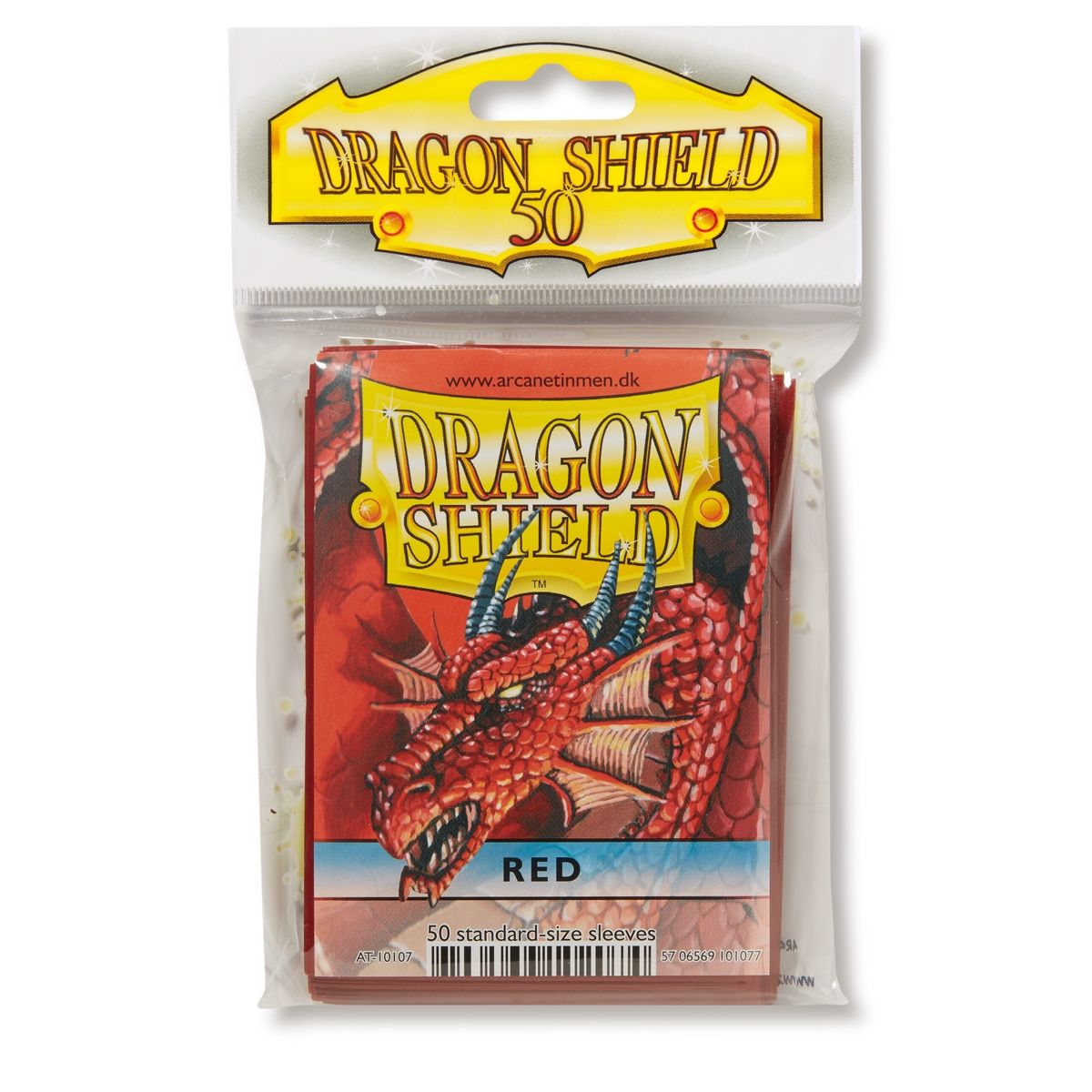 Image for Dragon Shield Classic - Red (50-Pack) - Card Sleeves