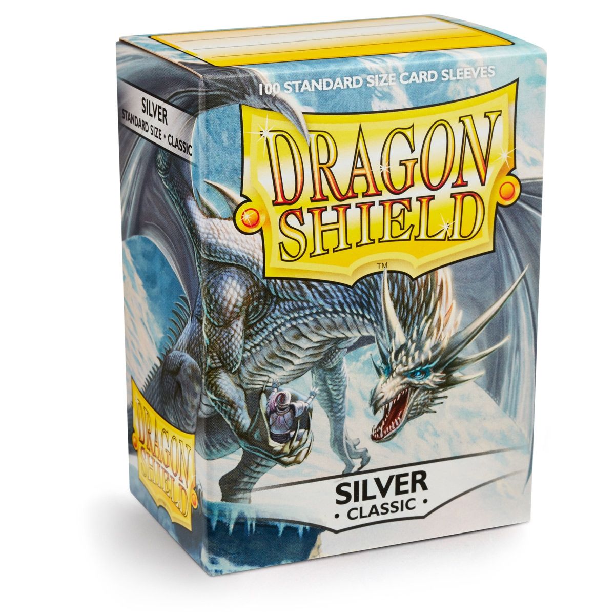 Image for Dragon Shield Classic - Silver (100-Pack) - Card Sleeves