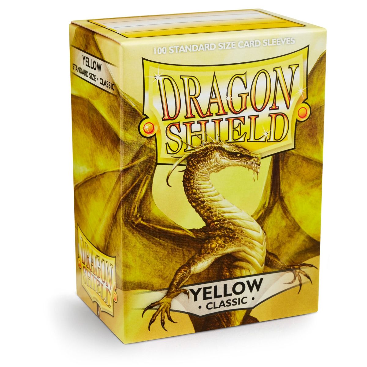 Image for Dragon Shield Classic - Yellow (100-Pack) - Card Sleeves