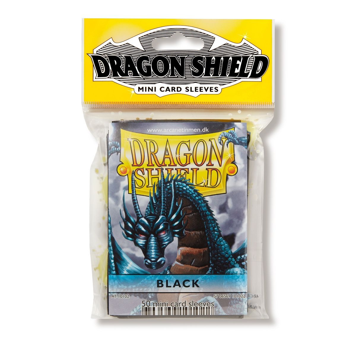 Image for Dragon Shield Japanese Sleeves - Black (50-Pack) - Card Sleeves