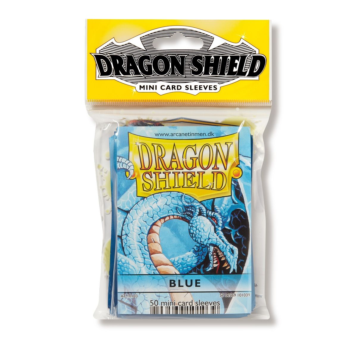 Image for Dragon Shield Japanese Sleeves - Blue (50-Pack) - Card Sleeves