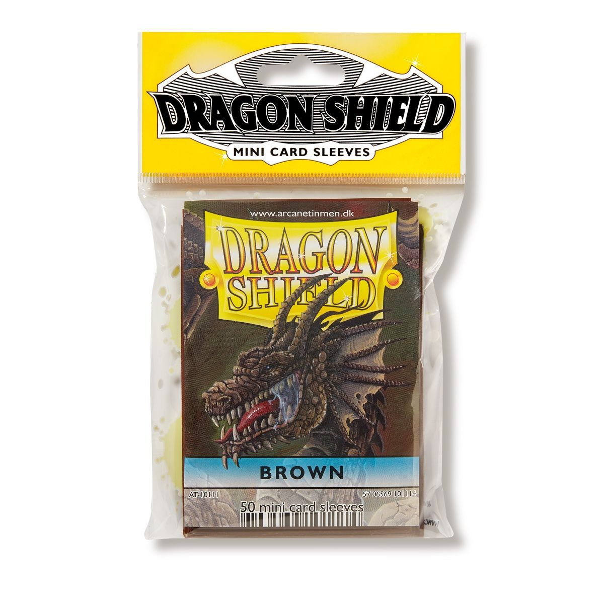 Image for Dragon Shield Japanese Sleeves - Brown (50-Pack) - Card Sleeves