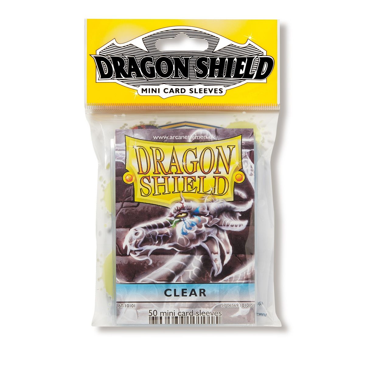 Image for Dragon Shield Japanese Sleeves - Clear (50-Pack) - Card Sleeves