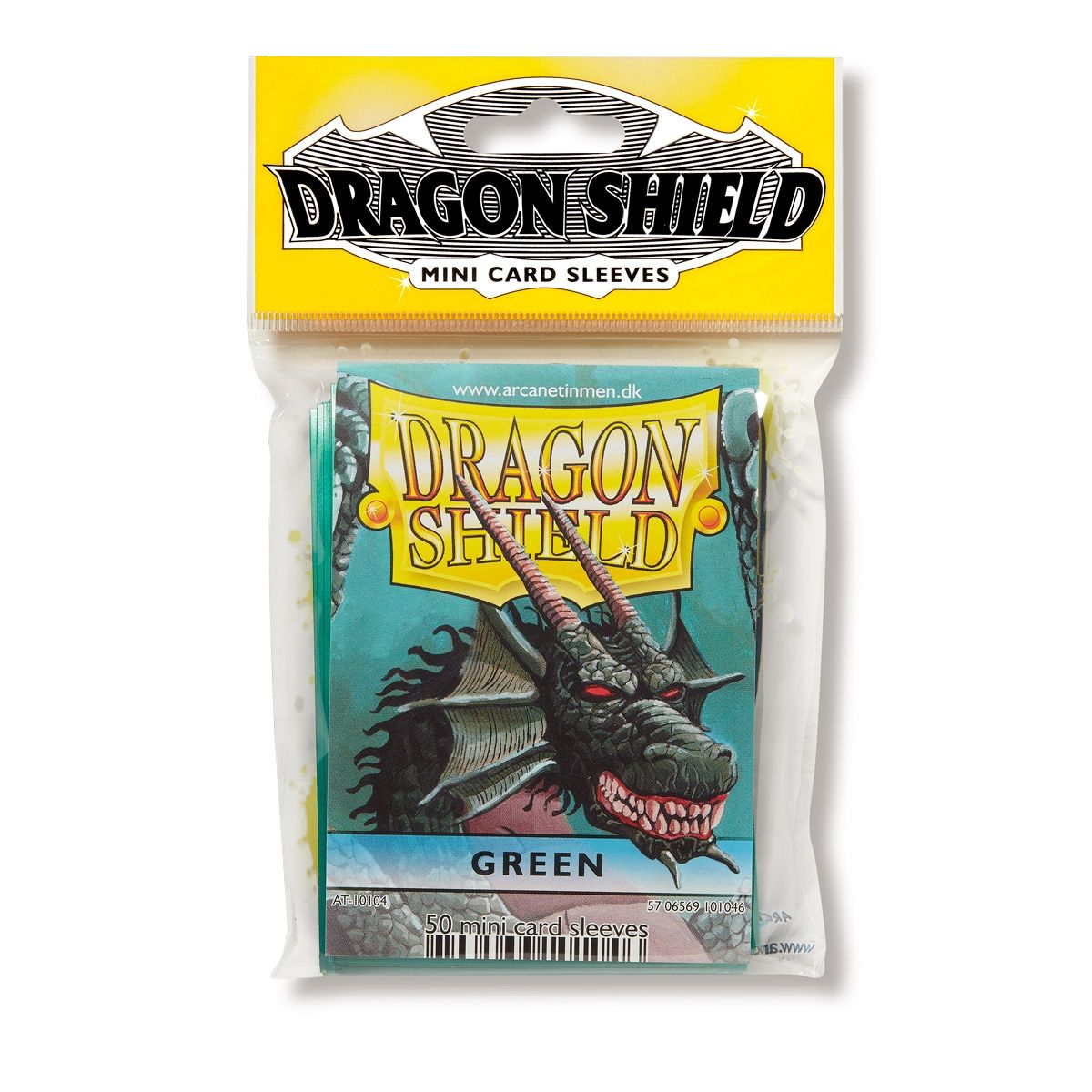 Image for Dragon Shield Japanese Sleeves - Green (50-Pack) - Card Sleeves