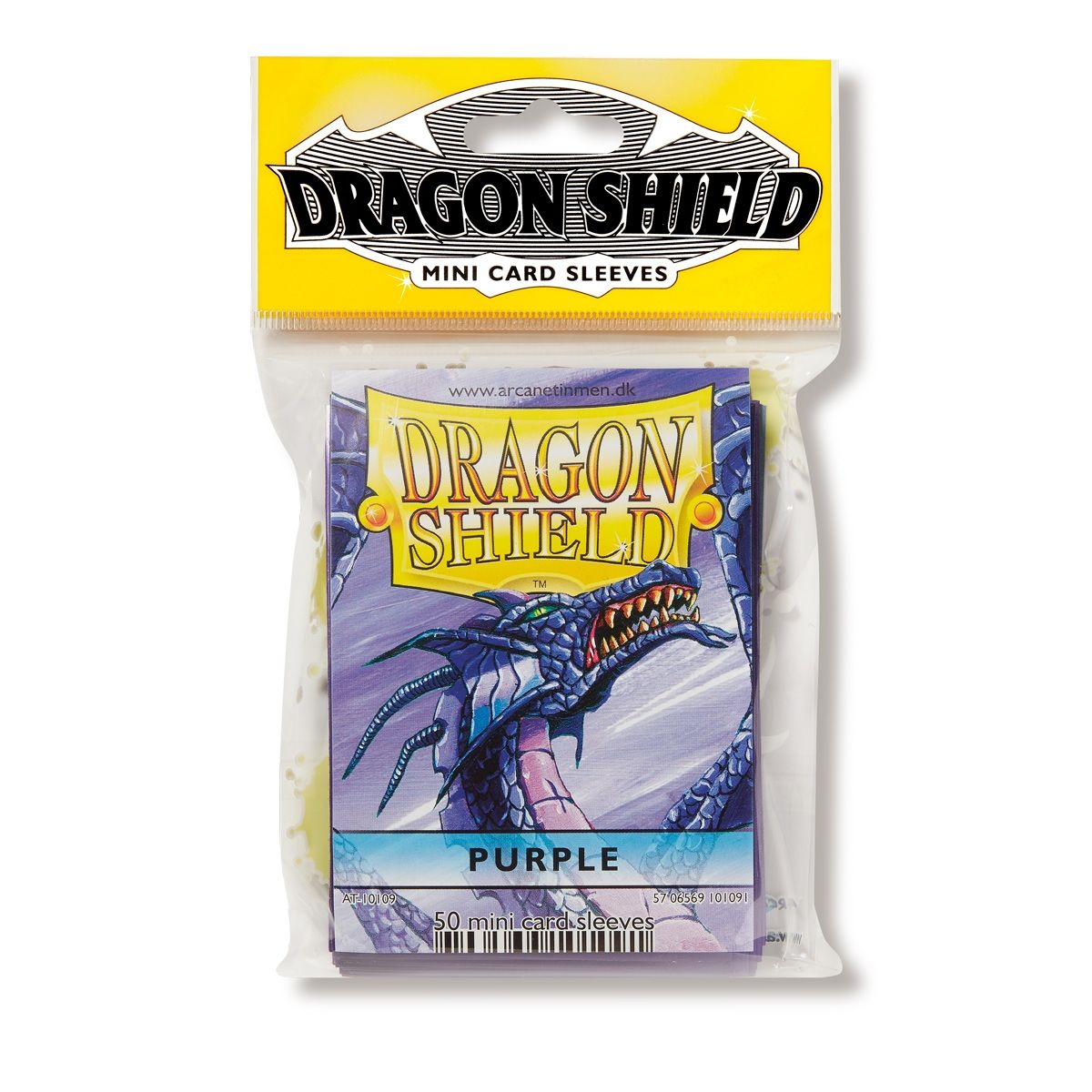 Image for Dragon Shield Japanese Sleeves - Purple (50-Pack) - Card Sleeves