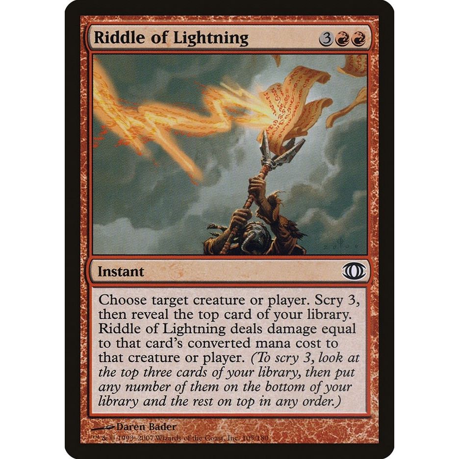 Image for Riddle of Lightning (105) (FUT) - Magic: The Gathering