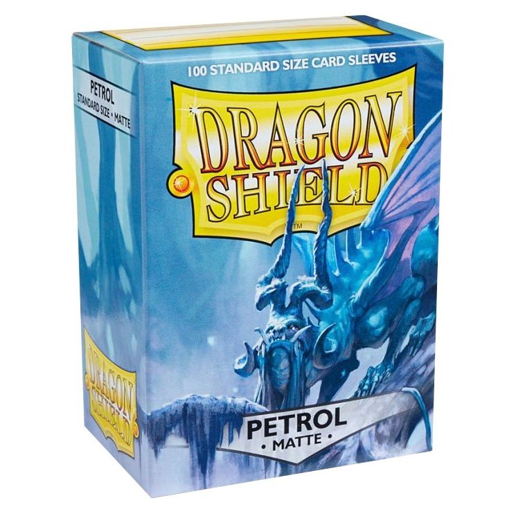 Image for Dragon Shield Matte Sleeves - Petrol (100-Pack) - Card Sleeves