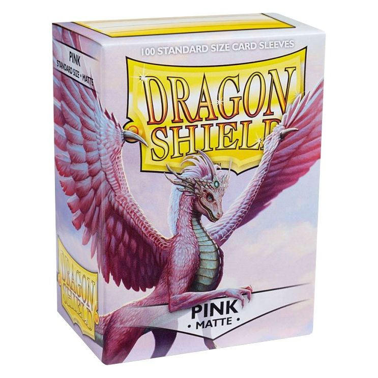 Image for Dragon Shield Matte Sleeves - Pink (100-Pack) - Card Sleeves