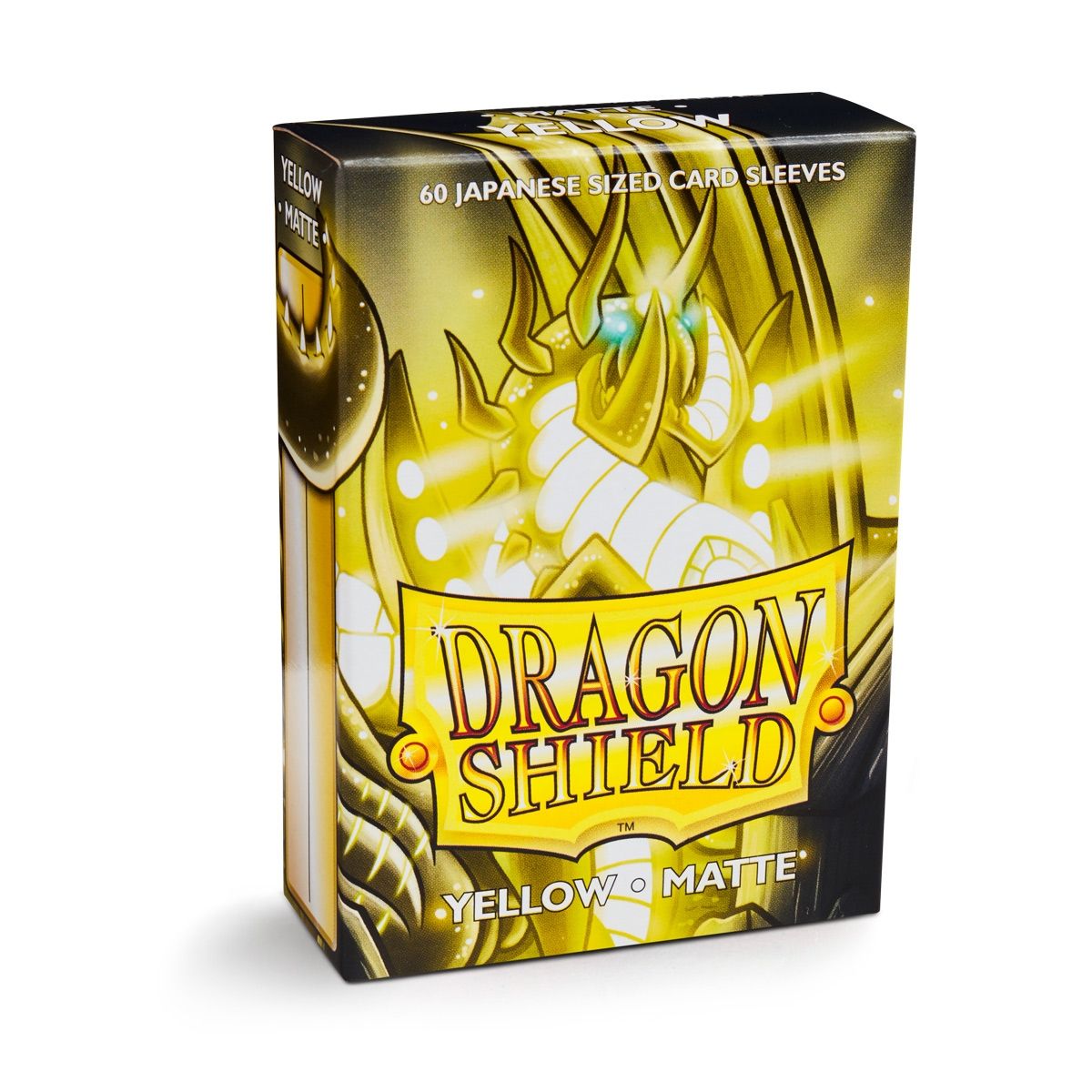 Image for Dragon Shield Matte Japanese Sleeves - Yellow (60-Pack) - Card Sleeves