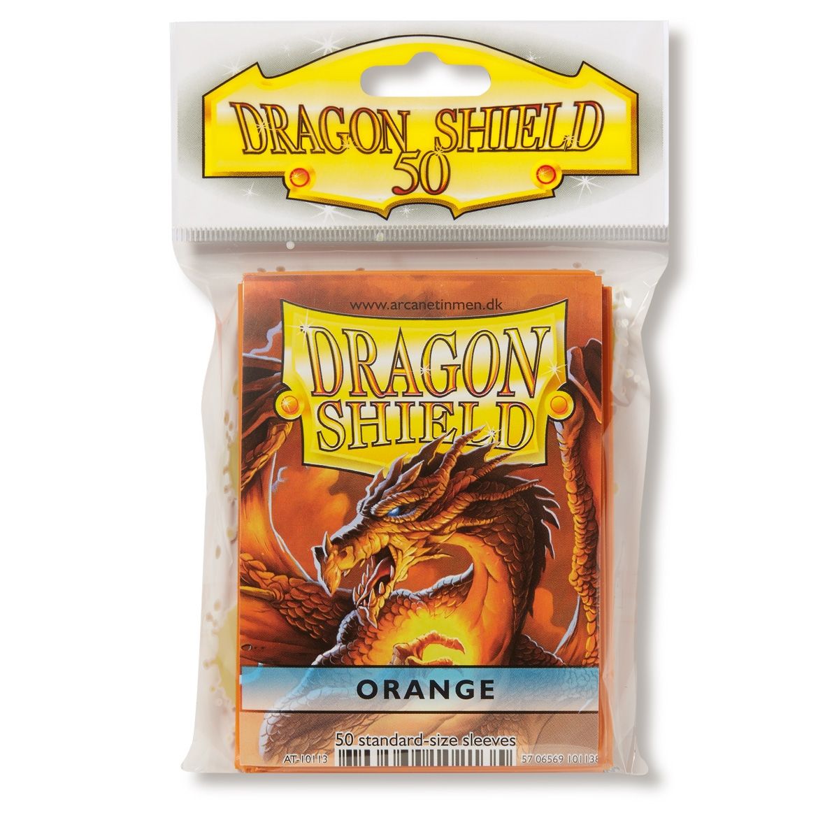 Image for Dragon Shield Classic - Orange (50-Pack) - Card Sleeves