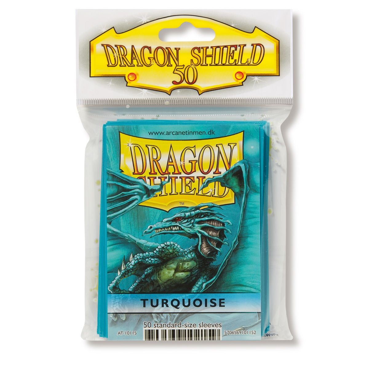 Image for Dragon Shield Classic - Turquoise (50-Pack) - Card Sleeves