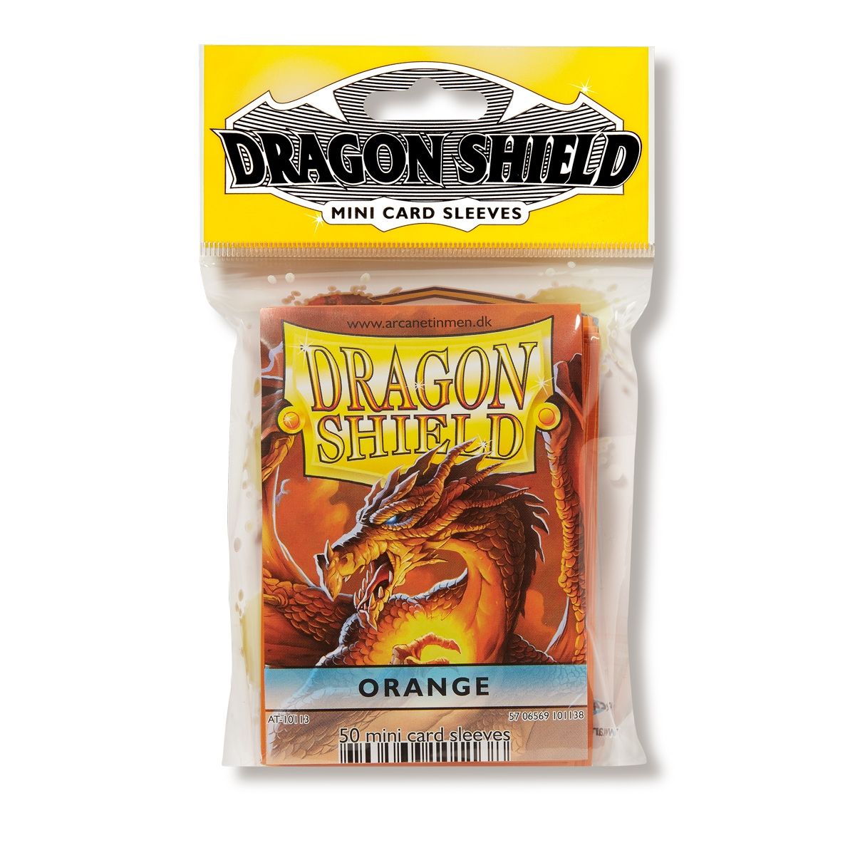 Image for Dragon Shield Japanese Sleeves - Orange (50-Pack) - Card Sleeves