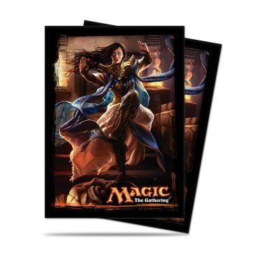 Image for Dragons of Tarkir Narset Transcendent Standard Deck Protector for Magic (80-Pack) - Card Sleeves