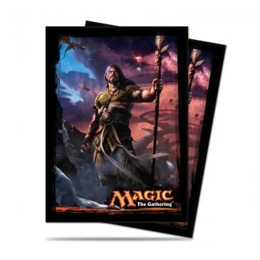Image for Dragons of Tarkir Sarkhan Unbroken Standard Deck Protector for Magic (80-Pack) - Card Sleeves