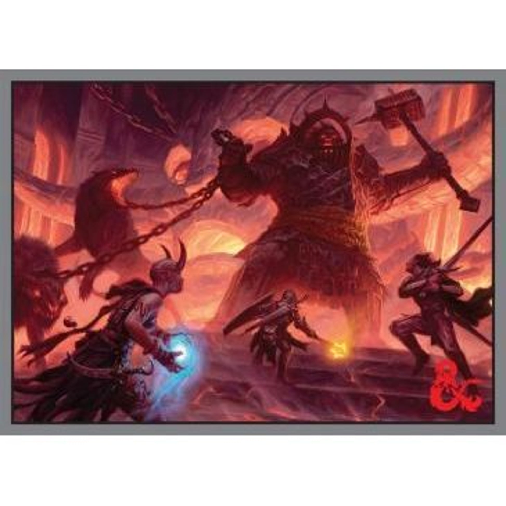 Image for Dungeons and Dragons Fire Giant Standard Sized Deck Protector Sleeves (50-Pack) - Card Sleeves