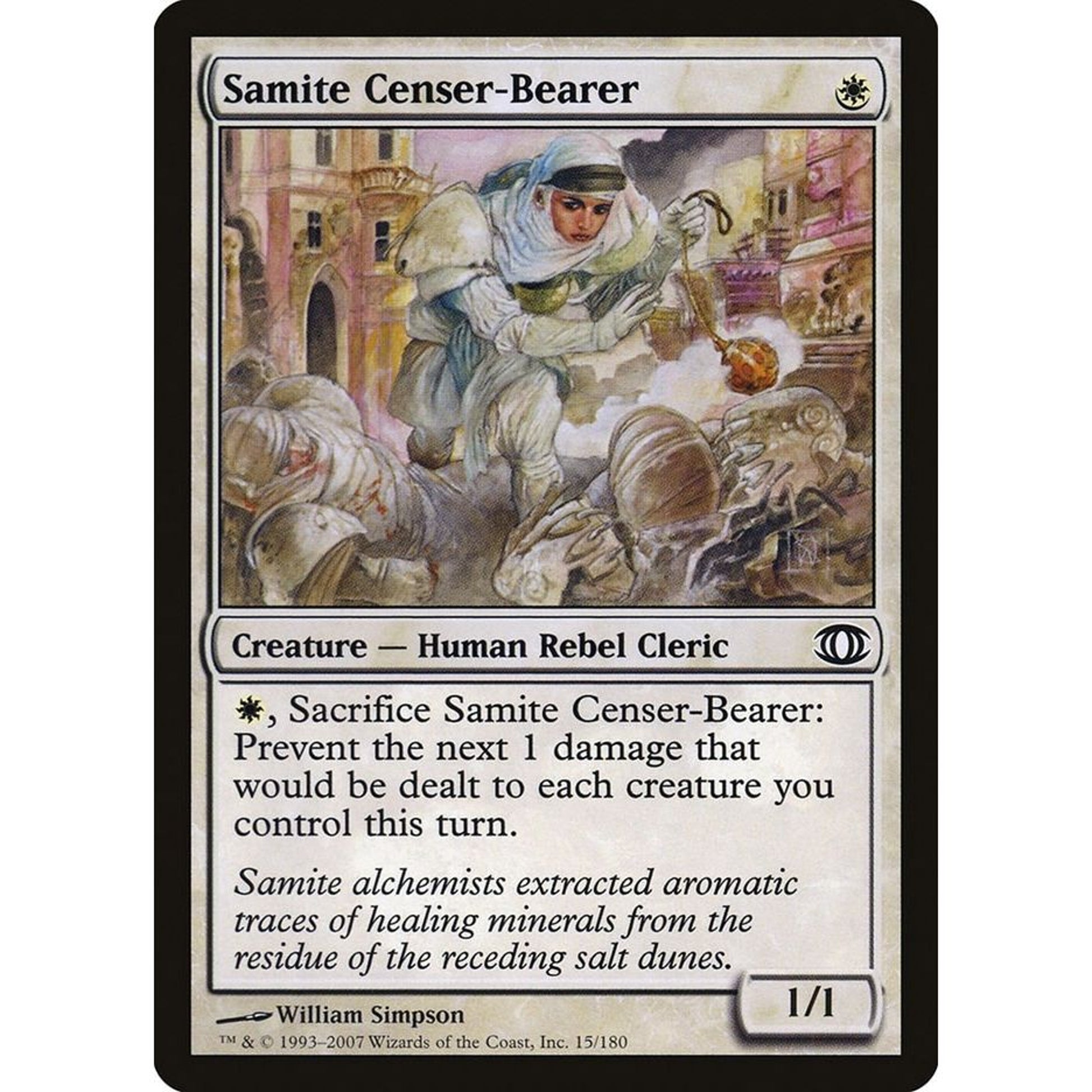 Image for Samite Censer-Bearer (15) (FUT) - Magic: The Gathering