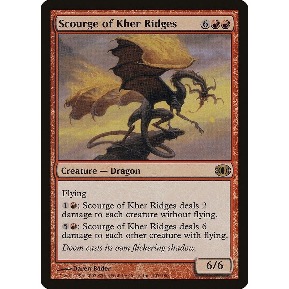 Image for Scourge of Kher Ridges (107) (FUT) - Magic: The Gathering