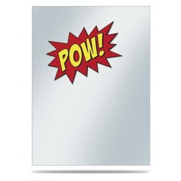 Image for Gamers: POW! Sleeve Covers (50-Pack) - Card Sleeves